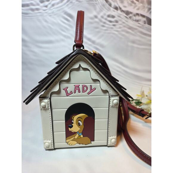 Disney X Kate Spade New York Lady And The Tramp Dog House Crossbody - Picture 5 of 8